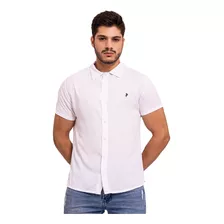 Camisa Masculina Viscose C/botão Moda Top De Linha