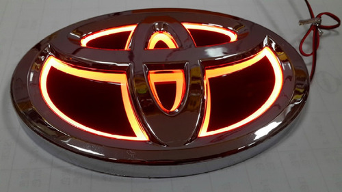 Emblema Rejilla Delantera Toyota Hilux 2005 A 2015 Luces Led Foto 8