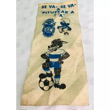 Gimnasia Y Esgrima La Plata. Antiguo Póster De Felpa. Único!