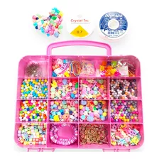 Bijuteria Kit Iniciante Pulseira Colar Infantil