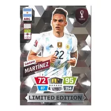 Card Lautaro Martínez Limited Edition Adrenalyn Xl Copa 2022