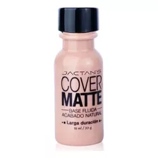 Base Maquillaje Liquida Cover Matte Larga Duración 19ml 