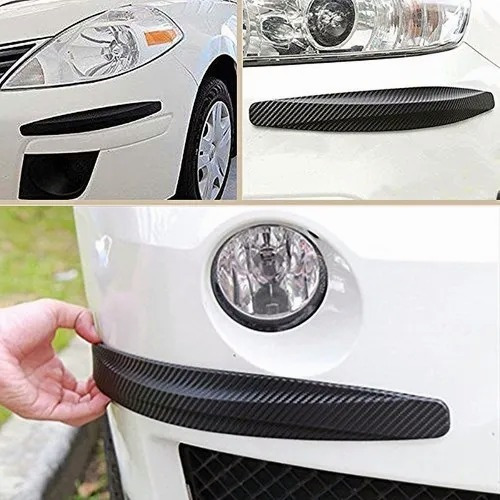 1 Par Protector Moldura Defensas Facias Bumper Jetta Vw Otro Foto 3