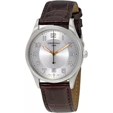 Reloj Certina Ds-4 Cuarzo Esfera Plata Hombre Boleta