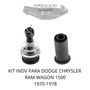 Kit Bujes Y Rotula Para Dodge Chrysler Ram Wagon 1500 70-78