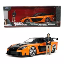 Auto Escala 1:24 - Rápidos Y Furiosos Mazda Rx-7 Con Han´s