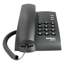 Telefone Residencial Intelbras Pleno C/ Chave Bloqueio Pared