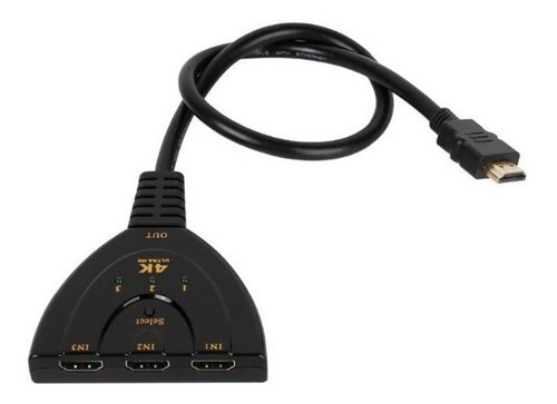Switch Selector Hdmi 4k 3 Puertos Envió Gratis