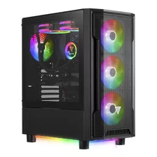 Gabinete Gamdias Athena M6 Preto Vidro Temperado - Sem Fans