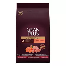 Ração Granplus Gourmet Cão Adulto Médio Salmão Frango 10,1kg