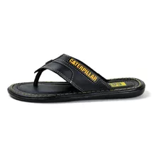 Chinelo Masculino Em Couro Legitimo Caterpillar Promoção