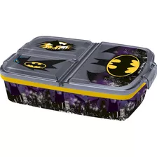 Vianda Bento Box Batman Symbol 3 Divisiones