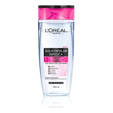 Água Micelar Loreal Paris Bifásica Limpeza Facial 200ml