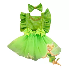 Roupa De Criança Romper Menina Peter Pan Linda Com Laço Show