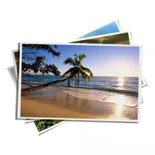 200 Folhas Papel Foto 260g A6 Microporoso Semi Fosco Seda 