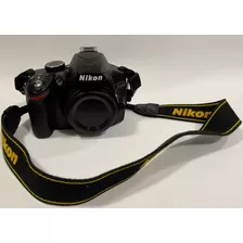  Nikon D3200 Dslr Color Negro