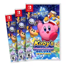 Combo Com 3 Kirby Return To Dream Land Deluxe Switch Fisico