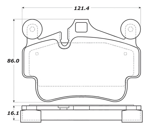 Pastillas Freno Porsche Cayman 2005-2012 Delantero, Trasero Foto 2