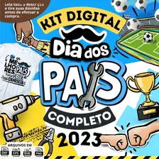 Kit Digital Dia Dos Pais 2023 Pandoca Arquivos Png Completo