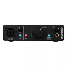 Interface De Audio Arturia Minifuse 1 Preto C/ Garantia E Nf