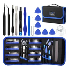 Kit 128 Herramientas Destornillador Reparar Celular Notebook