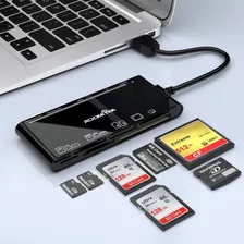 Lector De Tarjetas Múltiples Usb3.0, Sd/tf/cf/micro Sd/xd/ms