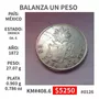 Tercera imagen para búsqueda de moneda 1 peso 1872 plata 902 7