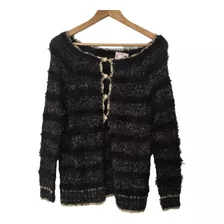 Cárdigan Saco Sweater Mujer Brillos