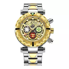 Relojes Cronógrafo Skeleton De Lujo Temeite Ds-2a