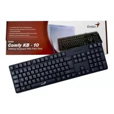 Teclado Genius Kb-10 Conexion Usb Para Pc Y Laptops