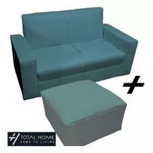 Juego De Living - Sillón Sofá De 2 Cuerpos + Isla *garantía*