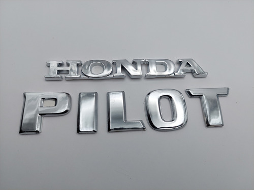 Emblemas Cajuela Honda Pilot Cromados Del 2009 Al 2015 Foto 2