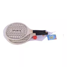 Juego De Paletas De Madera X2 Con Pelota Sports