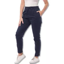 Calça Cós Alto Com Elástico Slim Moderna Versatil Envio Hoje