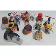 Lote Com 15 Brinquedos Mc Donalds Coleçao Bonecos Lot02