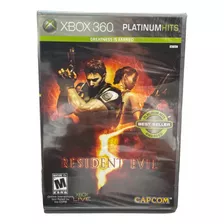 Resident Evil 5 Xbox 360 Original Lacrado Com Garantia 
