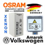 Carcasa Llave Volkswagen Amarok 2 Botones Sellada Logo Negro Volkswagen Lupo