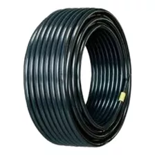 Mangueira Para Irrigação Plastica 1/2 - Rolo C/ 110m Cor Preta