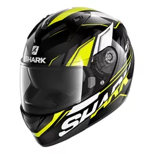 Capacete Shark Ridill 1.2 Phaz Kyw Preto Amarelo Branco