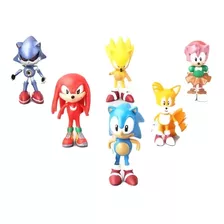 Set 6 Figuritas Sonic Boom / Figuras De Accion