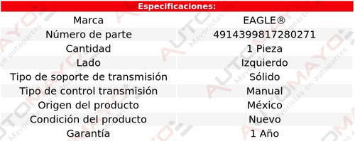 Tacn Transmisin Std Izq Tercel 1.5l 4 Cil 1995-1999 Foto 3