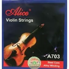 Cuerdas Para Violín Alice A703