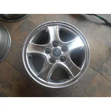 Vendo Rin De Hyundai Santa, # 16, 5 Huecos De Aluminio