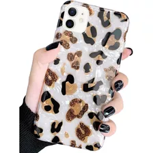 Funda J.west Para iPhone 12/12 Pro Leopard