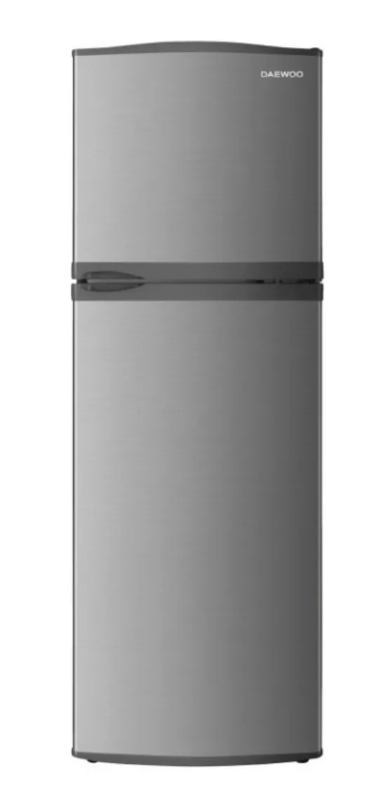Refrigerador Daewoo Dfr-9010dmx Gris Con Freezer 249l 127v