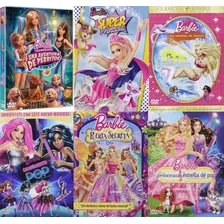 Barbie Amigas Princesas Coleccion 6 Peliculas Dvd Paquete 1