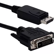 Cable De Video Digital Qvs De 6 Pies Displayport A Dvi Dpdvi