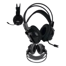 Fone Ouvido Headset Gamer Pro 7.1 Canais Fones Rubber Led