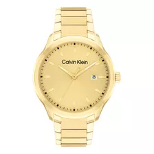 Relógio Calvin Klein Masculino Aço Dourado 25200349