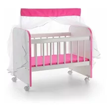 Berço Para Boneca Com Enxoval E Rodinhas - Sonno Baby